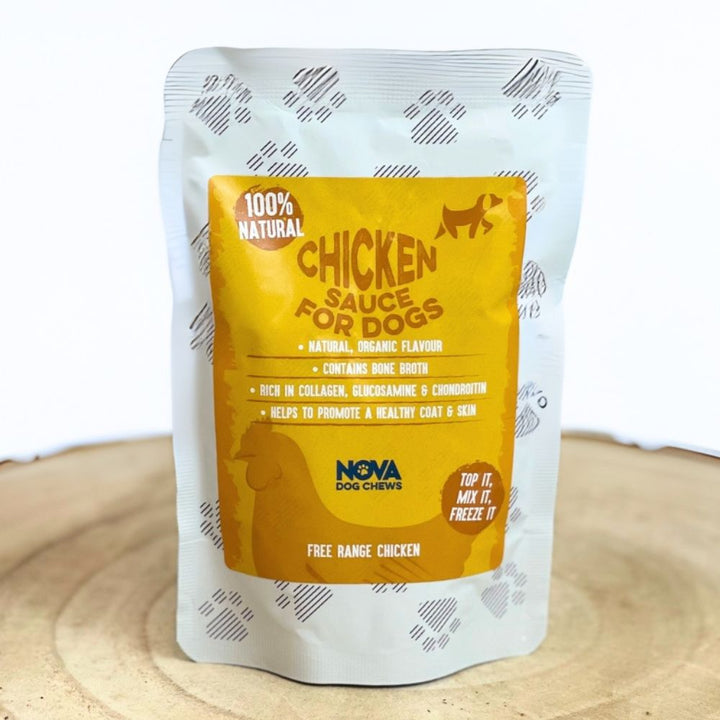 sauce au poulet pour chien Nova Dog