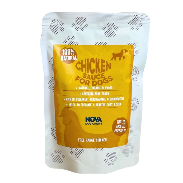 Sauce poulet pour chien 100% naturelle