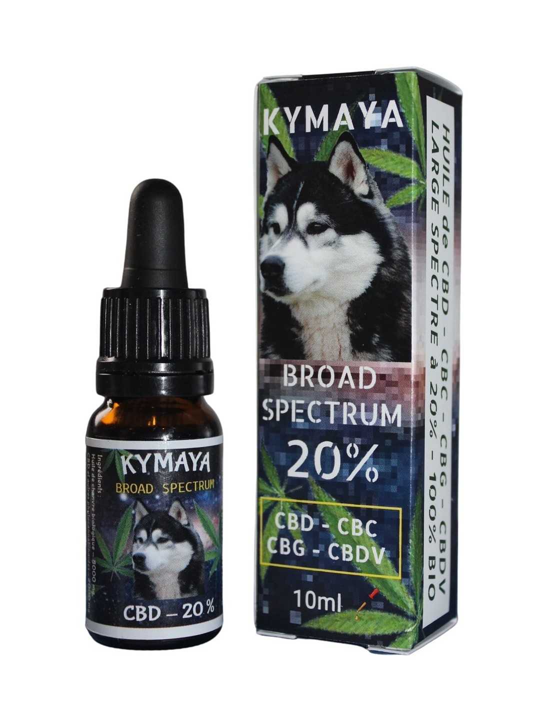 Huile de CBD Broad Spectrum 20% Kymaya®