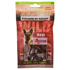 Friandises naturelles pour chien WILD Boeuf 80 gr - Antos