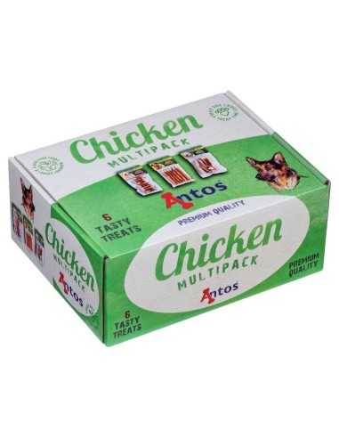 Box Chicken Multipack 100% naturelle au poulet - Antos
