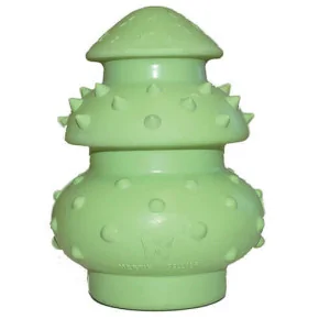 Rubb'n'Treats pour Chien Jouet Dentaire et à Friandises Circus Vert - XL - 15 cm