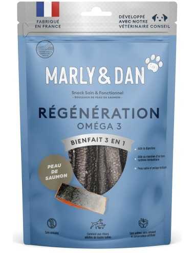 Peau de saumon pour chien Régénération Oméga 3 - Marly & Dan