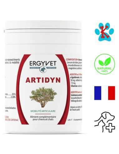 Pot de 110gr d'Artidyn - Complément alimentaire pour articulations de chiens et chats