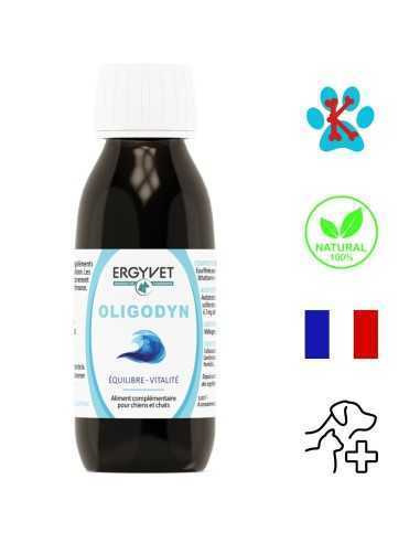 Flacon de 100ml d'Oligodyn, complément nutritionnel pour chiens et chats