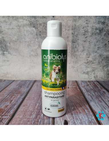 shampoing antiparasitaire anibiolys pour chien et chiot 250 ml
