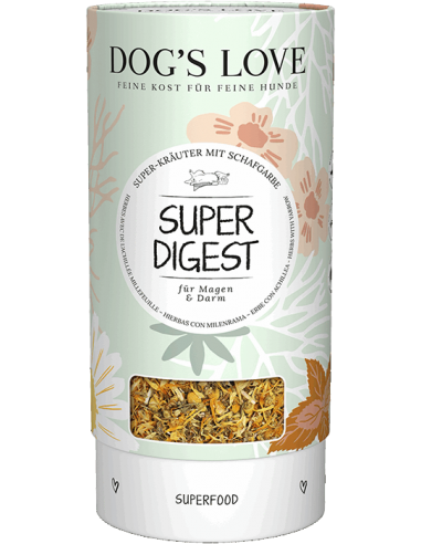 Herbes Super Digest bio et naturelles - Dog's Love