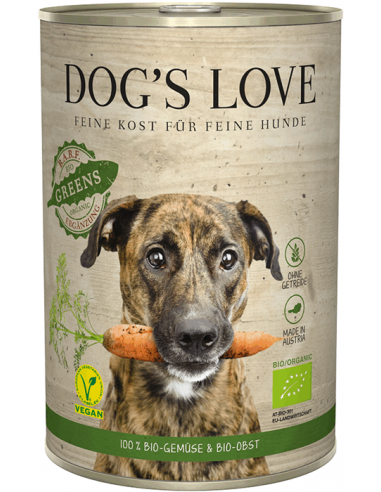 Légumes BARF Greens bio pour chien - Dog's Love