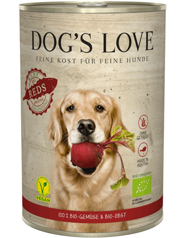 Légumes BARF BIO Reds pour chien - Dog's Love