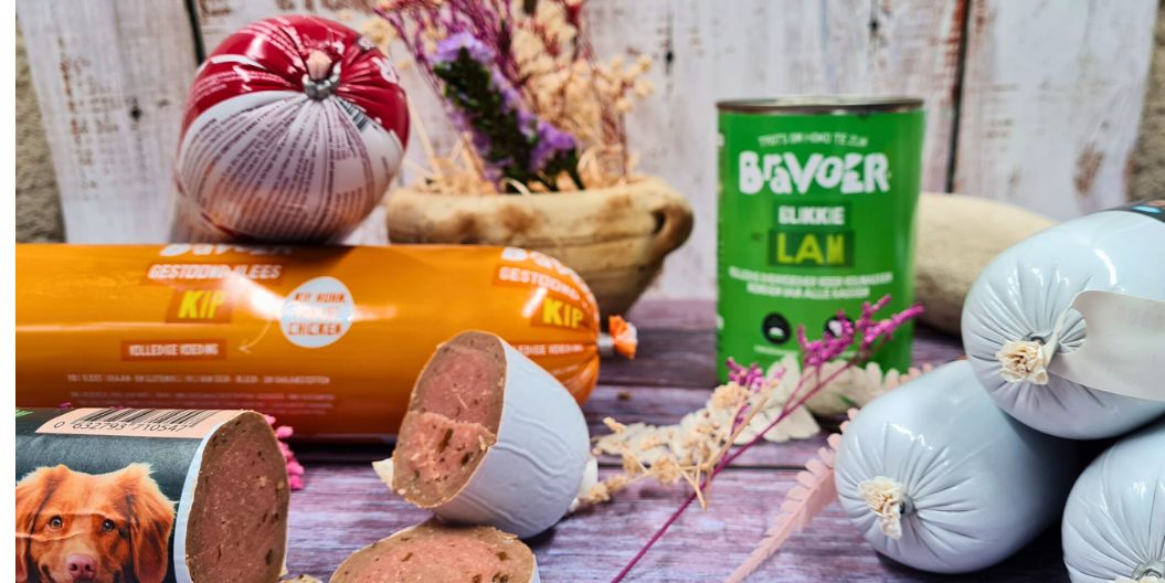 Alimentation naturelle pour chien