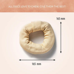 Donut à mâcher en peau naturelle