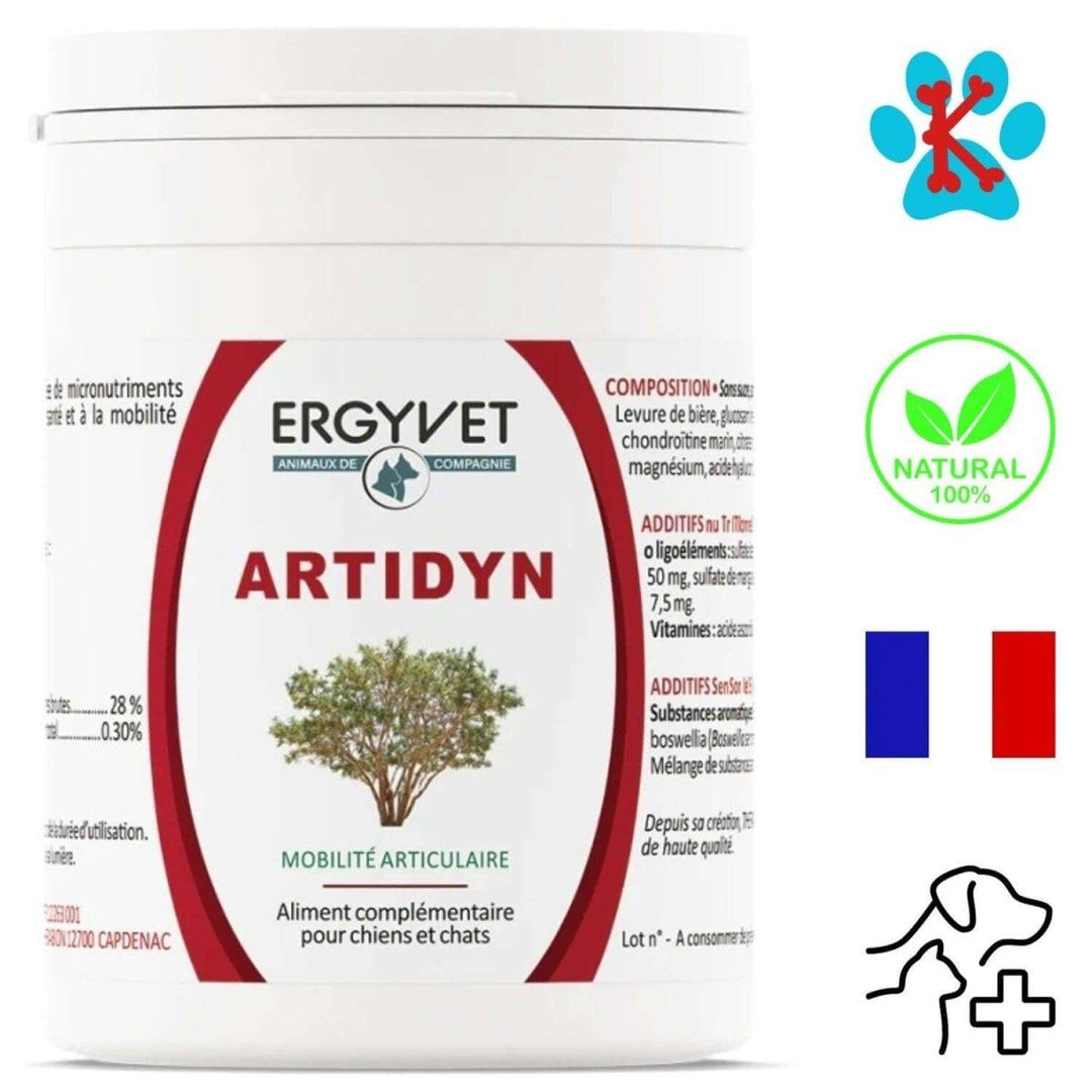 Pot de 110gr d'Artidyn - Complément alimentaire pour articulations de chiens et chats