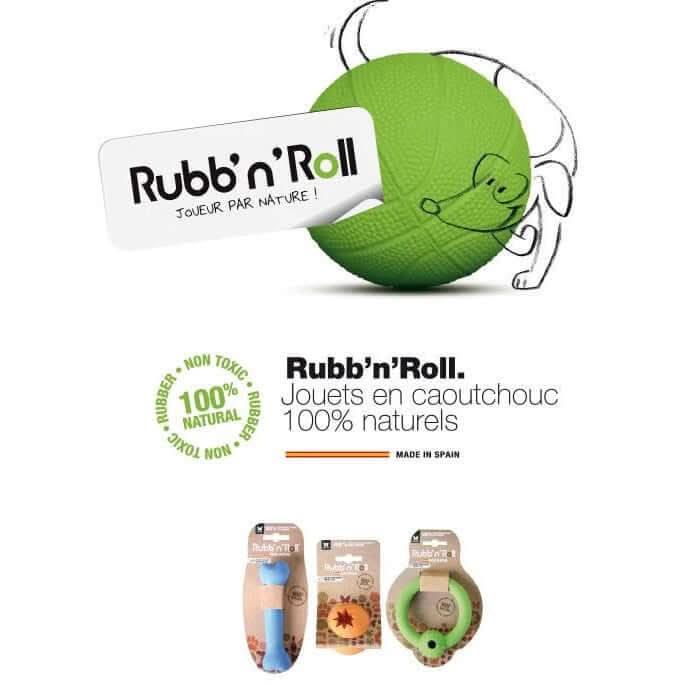 Jouet en caoutchouc 100% naturel  Rubb'N'Roll