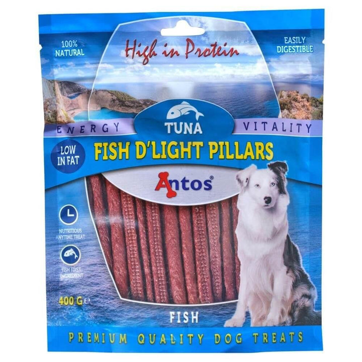 Paquet de friandises Bâtons de Thon Fish D'light Pillars de 400g