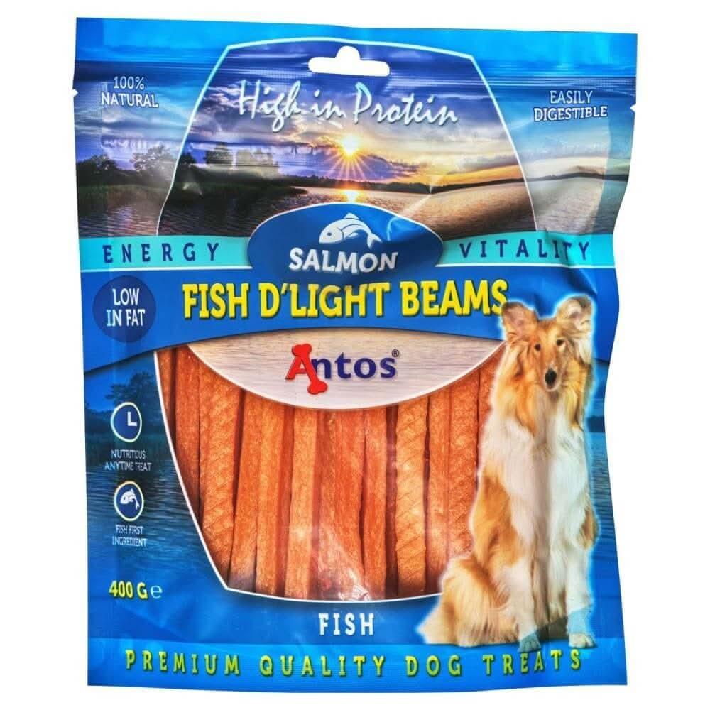 Bâton de Saumon pour Chien - Fish D'light Beams 400gr