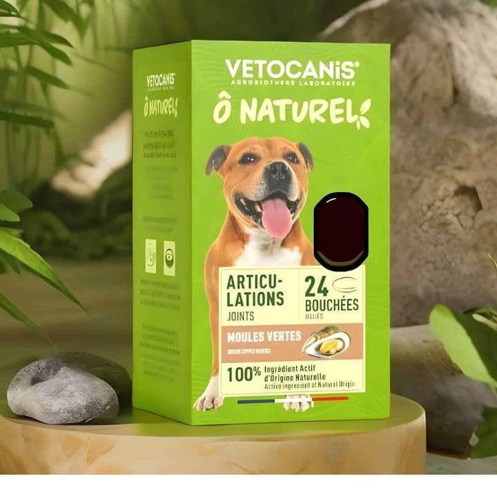 24 Bouchées Articulation pour Chien aux Moules Vertes vetocanis