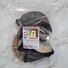 Corne de mouton pour chien au kilo