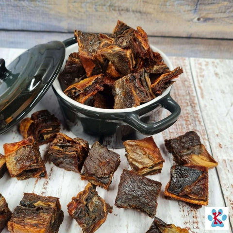 Cubes de viande de Saumon 180 gr