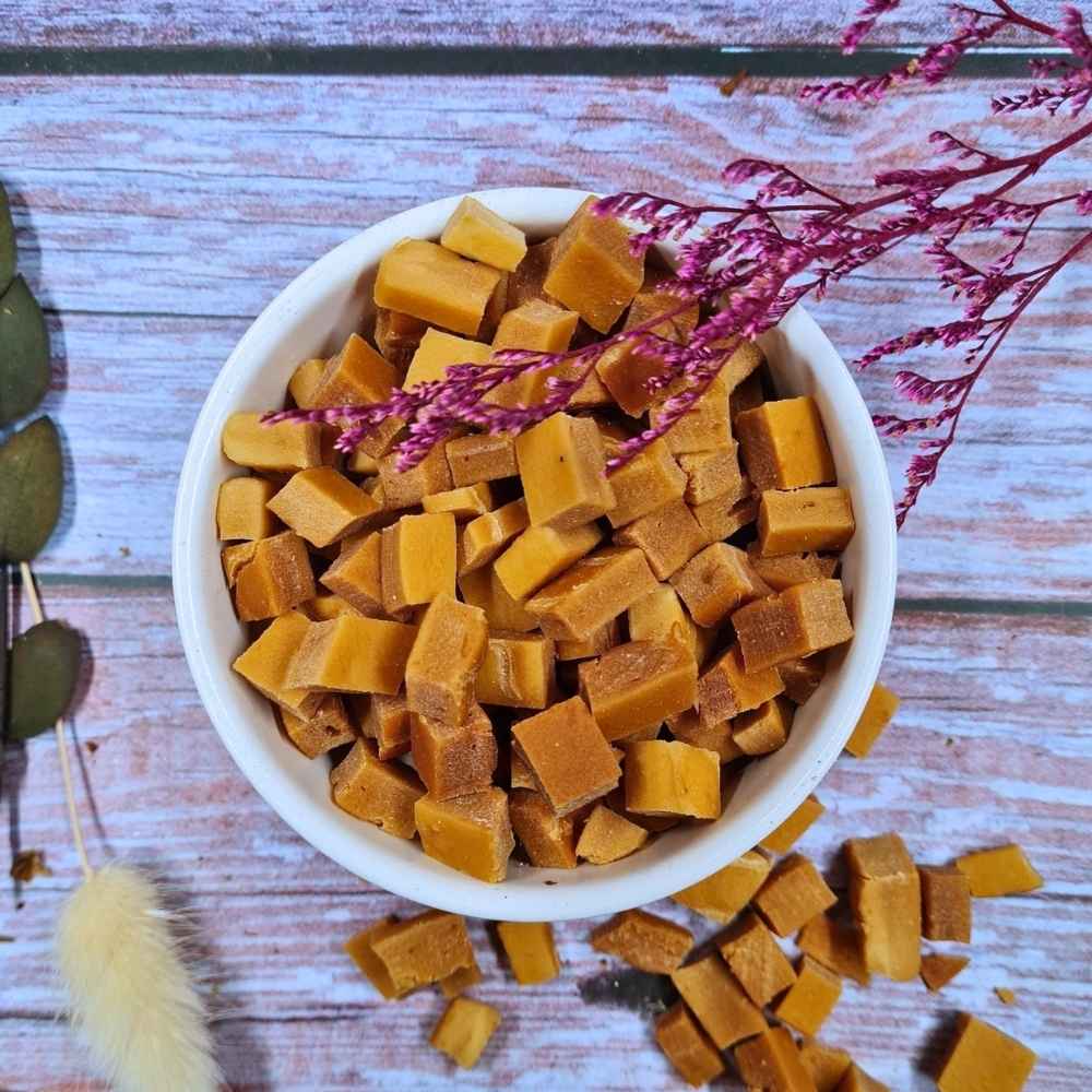 Friandises d’éducation à la morue pour chien – petites bouchées 1 × 1 cm