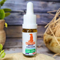 Huile de CBD Bio Broad Spectrum pour Chien &amp; Chat - 2.5 à plus de 50kg