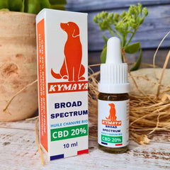 Huile de CBD Bio Broad Spectrum pour Chien &amp; Chat - 2.5 à plus de 50kg