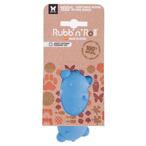 Jouet Flottant Cluster pour Chien Rubb'n'Roll couleur  bleu - 10 cm