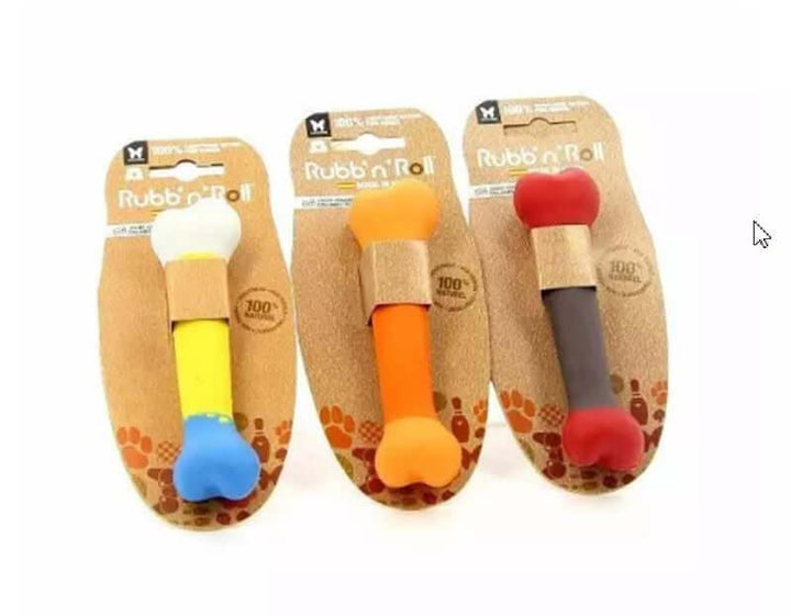 Rubb'n'Roll Color - Os en caoutchouc naturel - 14.5cm