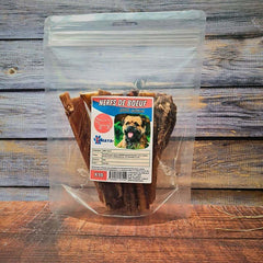 Paquet de 10 nerfs de boeuf  15 cm pour chien