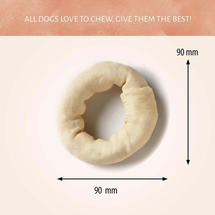 Dimensions des Os à mâcher Ring Donuts - Antos