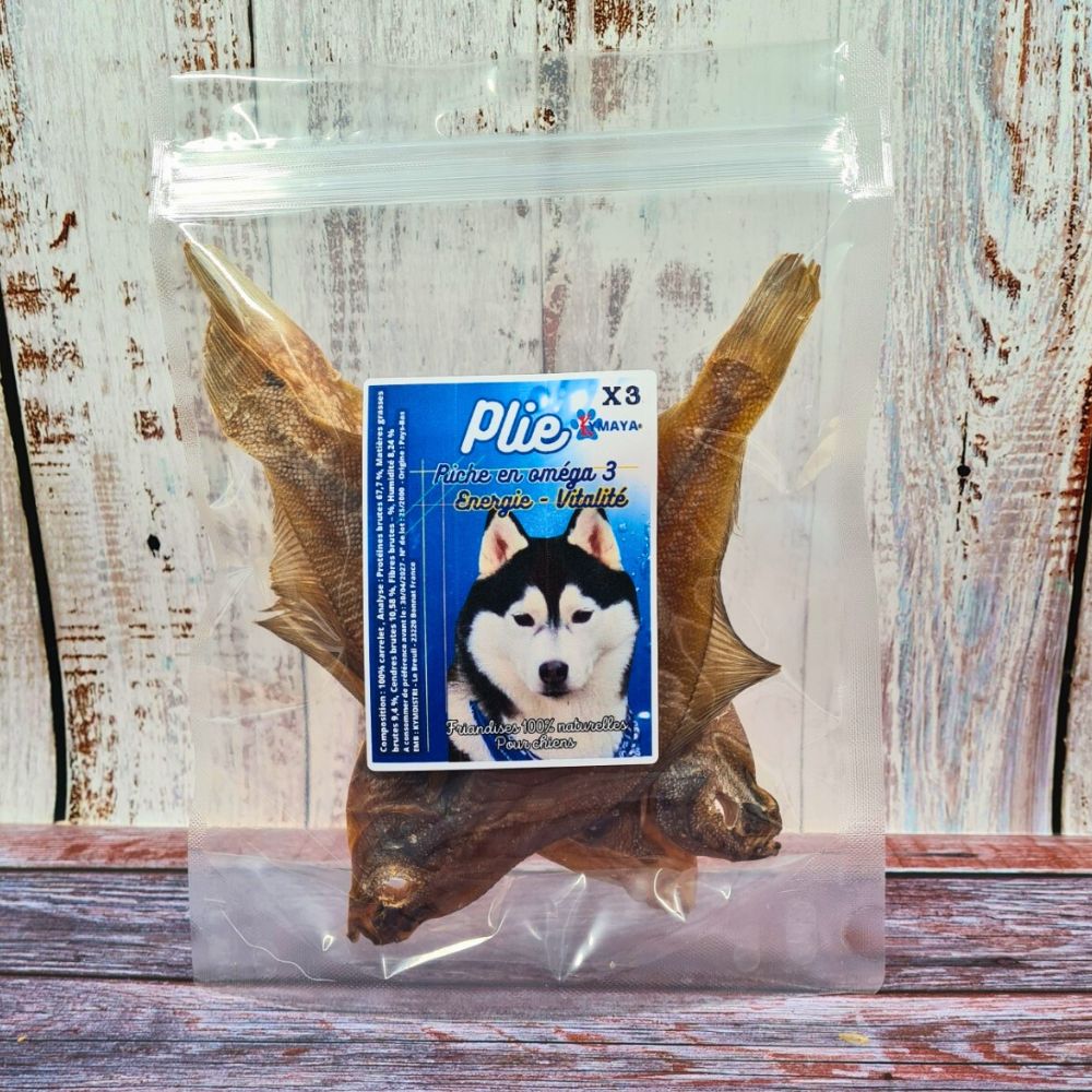 Plies séchées naturelle - 100% poisson