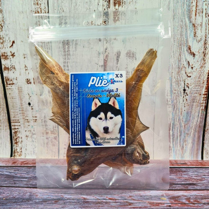 Plies séchées naturelle - 100% poisson
