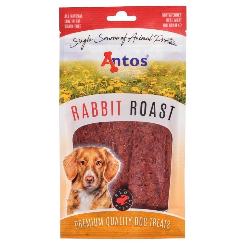 Paquet de sticks à la viande lapin Rabbit Roast 100 gr - Antos