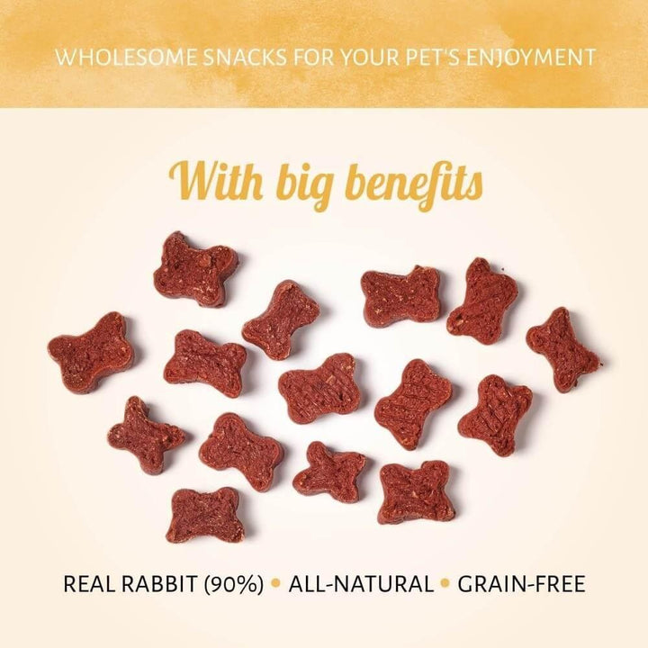 Présentation des Friandises d'éducation au lapin Rabbit Mini's 100 gr - Antos