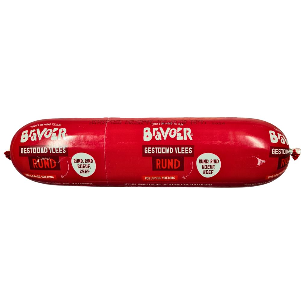 saucisson au boeuf pour chien