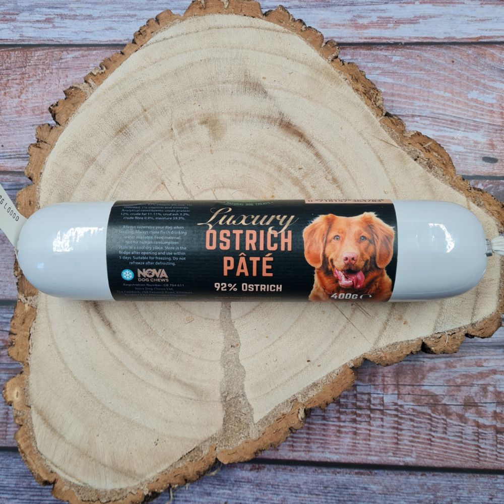 saucisse viande d'autruche