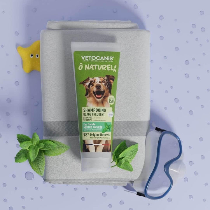 Shampoing Usage Fréquent Chien - Menthe Poivrée Bio